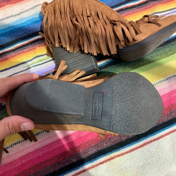 Coconuts fringe suede boots - Picture 4 of 5